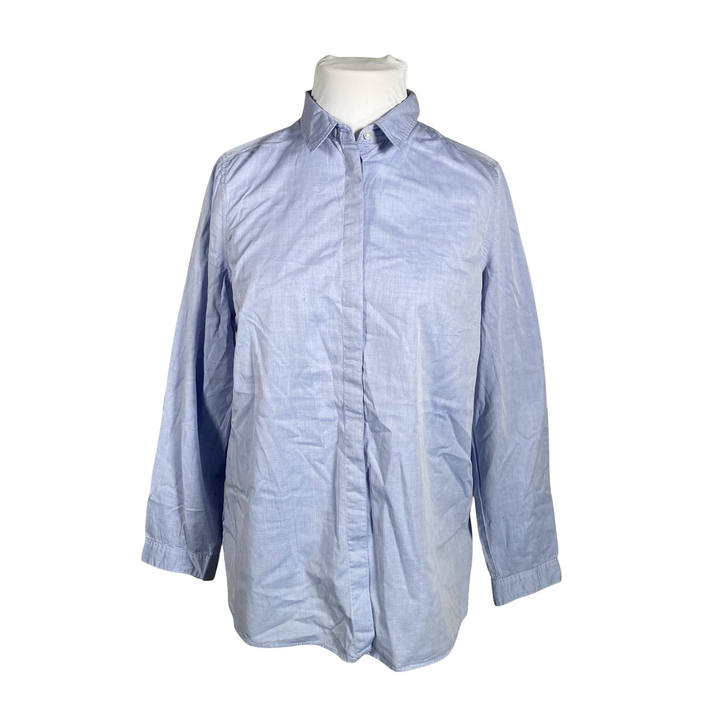 Unisex Lindex - Collared shirt, size 46 - Light blue (1)