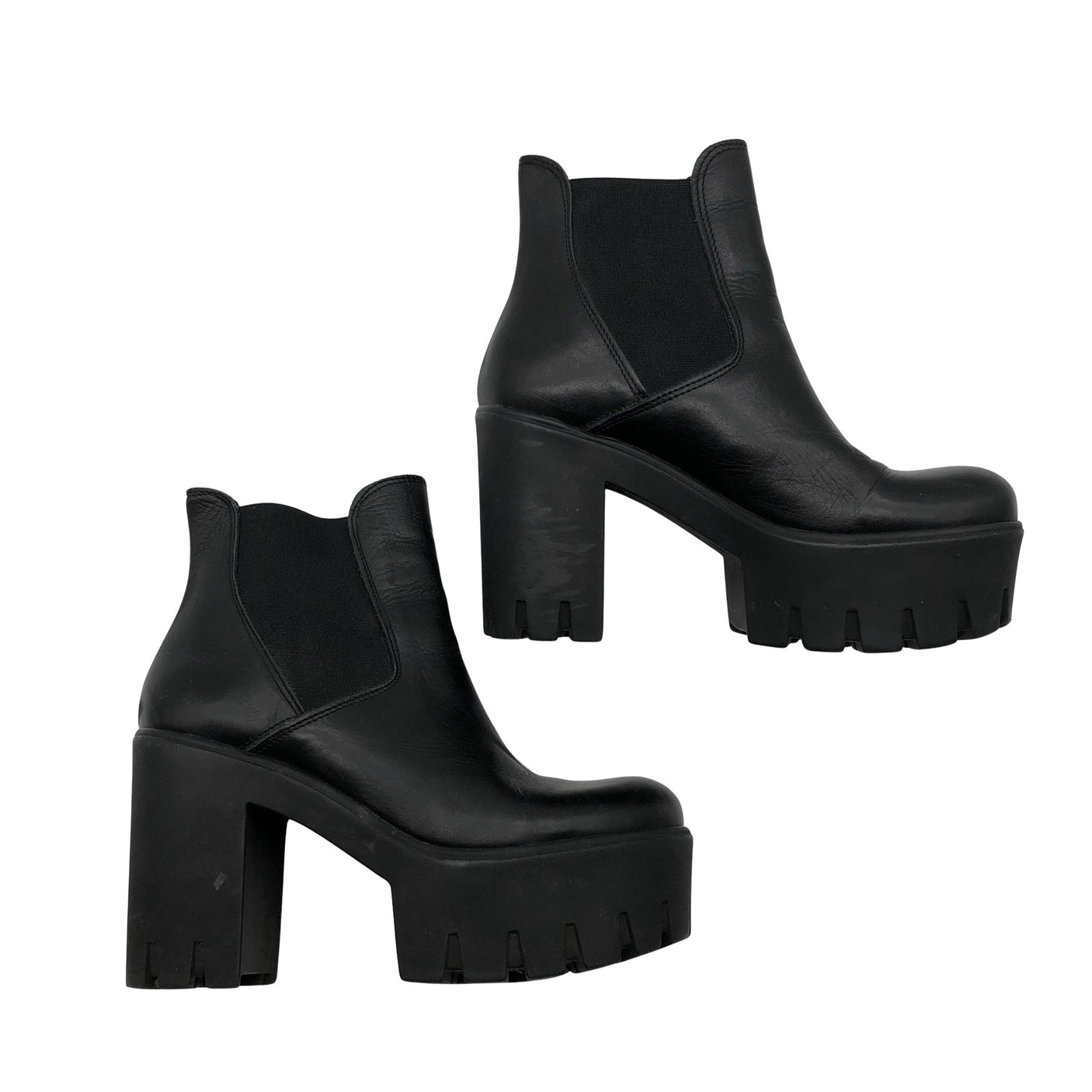 Unisex Paper Mint - Ankle boots, size 38 - Black (1)