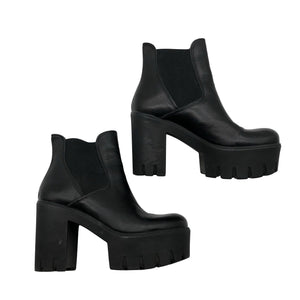 Unisex Paper Mint - Ankle boots, size 38 - Black (1)