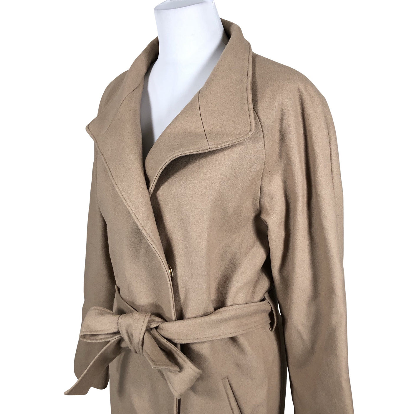 Unisex Mia & Leela - Wool coat, size 40 - Beige (3)