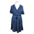 Unisex Lindex - Denim dress, size 44 - Blue ()