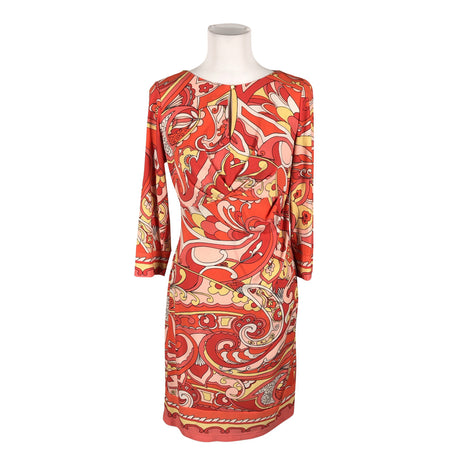 Unisex Donna Morgan - Tricot dress, size 36 - Orange ()