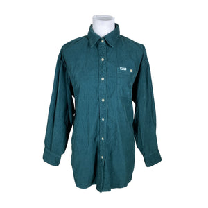 Unisex Wrangler - Collared shirt, size 38 - Green (1)