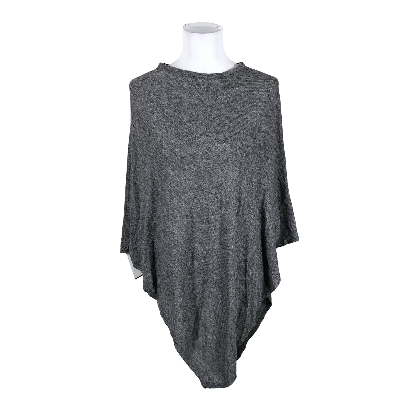 Unisex Cashmere - Poncho, size 38 - Gray (1)