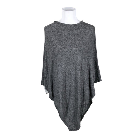 Unisex Cashmere - Poncho, size 38 - Gray (2)