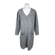 Unisex Fransa - Knit dress, size 40 - Gray ()