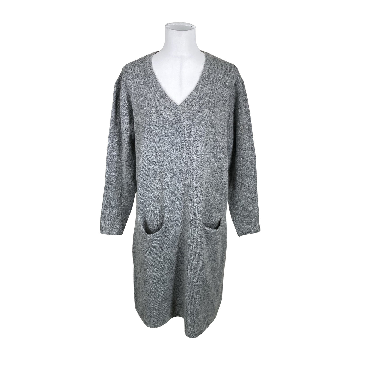 Unisex Fransa - Knit dress, size 40 - Gray (1)