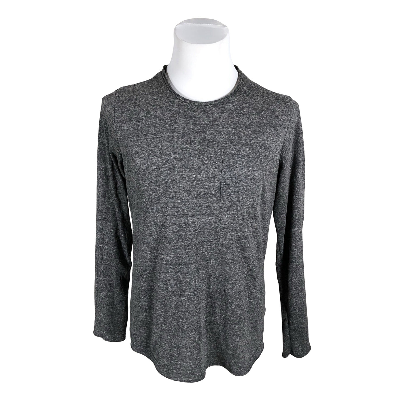 Unisex Q/S designed by S.Oliver - Tricot shirt, size L - Gray (1)