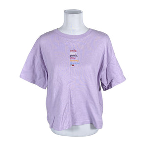 Unisex Tommy Jeans (Tommy Hilfiger) - T-shirt, size 42 - Violet (1)