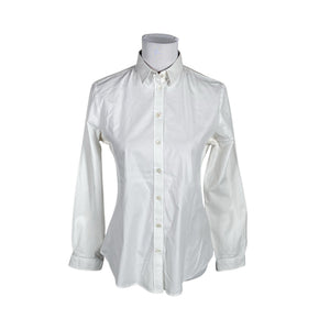 Unisex Burberry Brit - Collared shirt, size 38 - White (1)