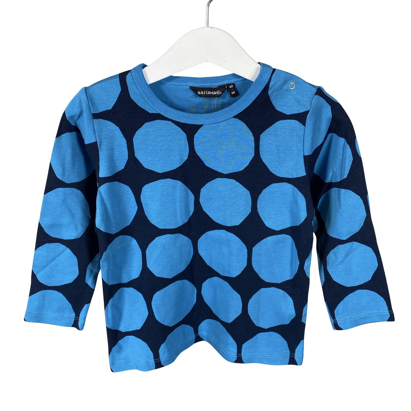 Unisex Marimekko - Tricot shirt, size 92 - 98 - Blue (1)