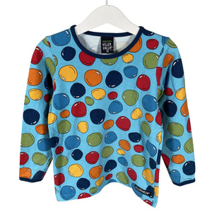 Unisex Villervalla - Tricot shirt, size 104 - 110 - Blue (1)