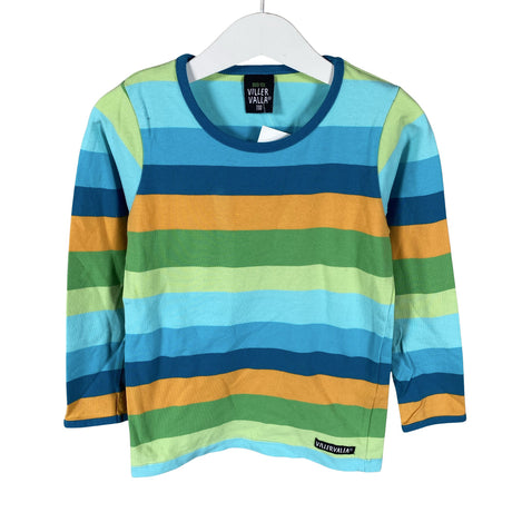 Unisex Villervalla - Tricot shirt, size 104 - 110 - Blue ()
