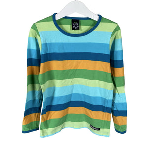 Unisex Villervalla - Tricot shirt, size 116 - 122 - Blue (1)