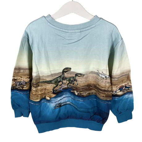 Unisex Molo Kids - Sweatshirt, size 104 - 110 - Light blue (2)