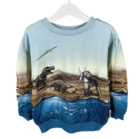 Unisex Molo Kids - Sweatshirt, size 104 - 110 - Light blue ()