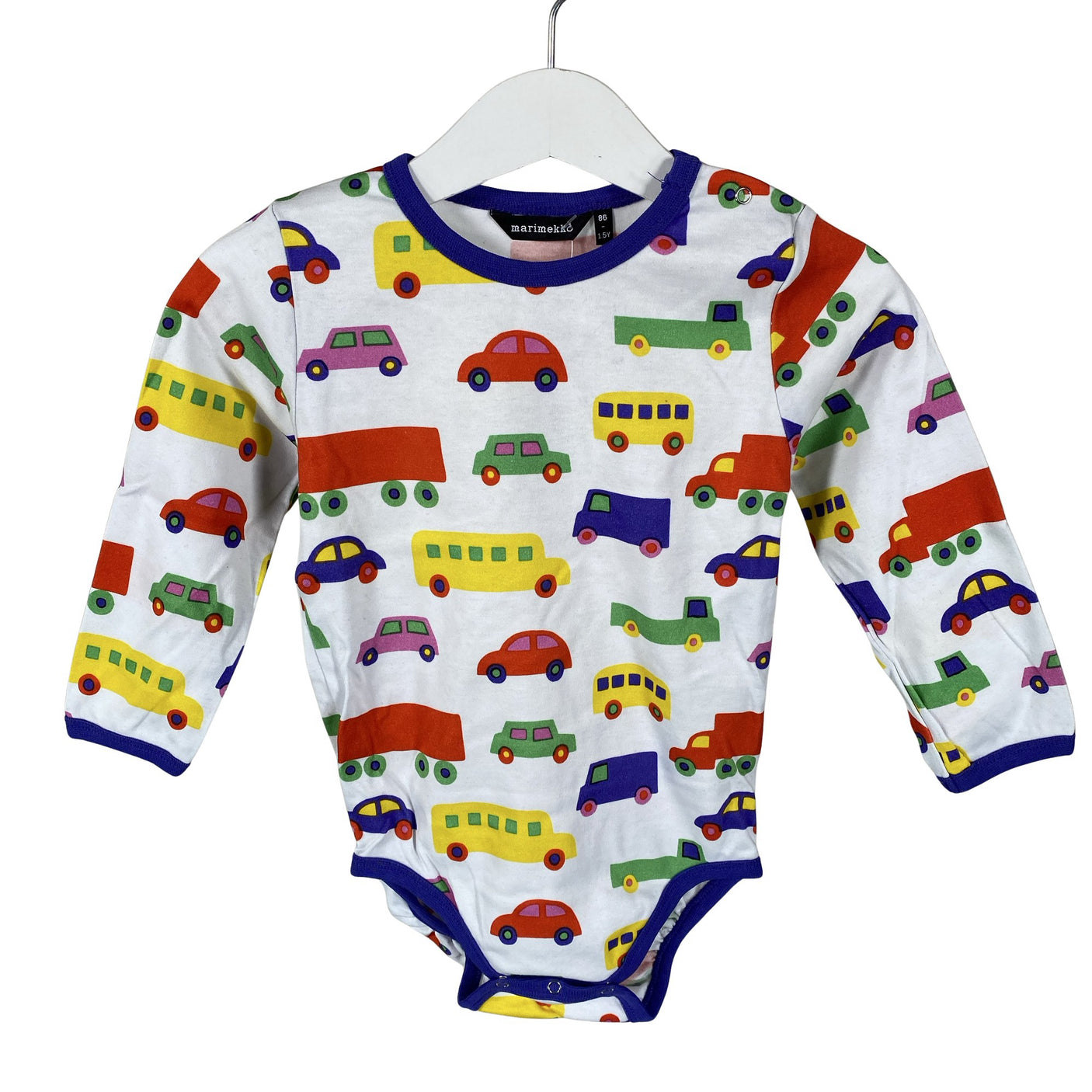 Unisex Marimekko - Body, size 80 - 86 - White (1)