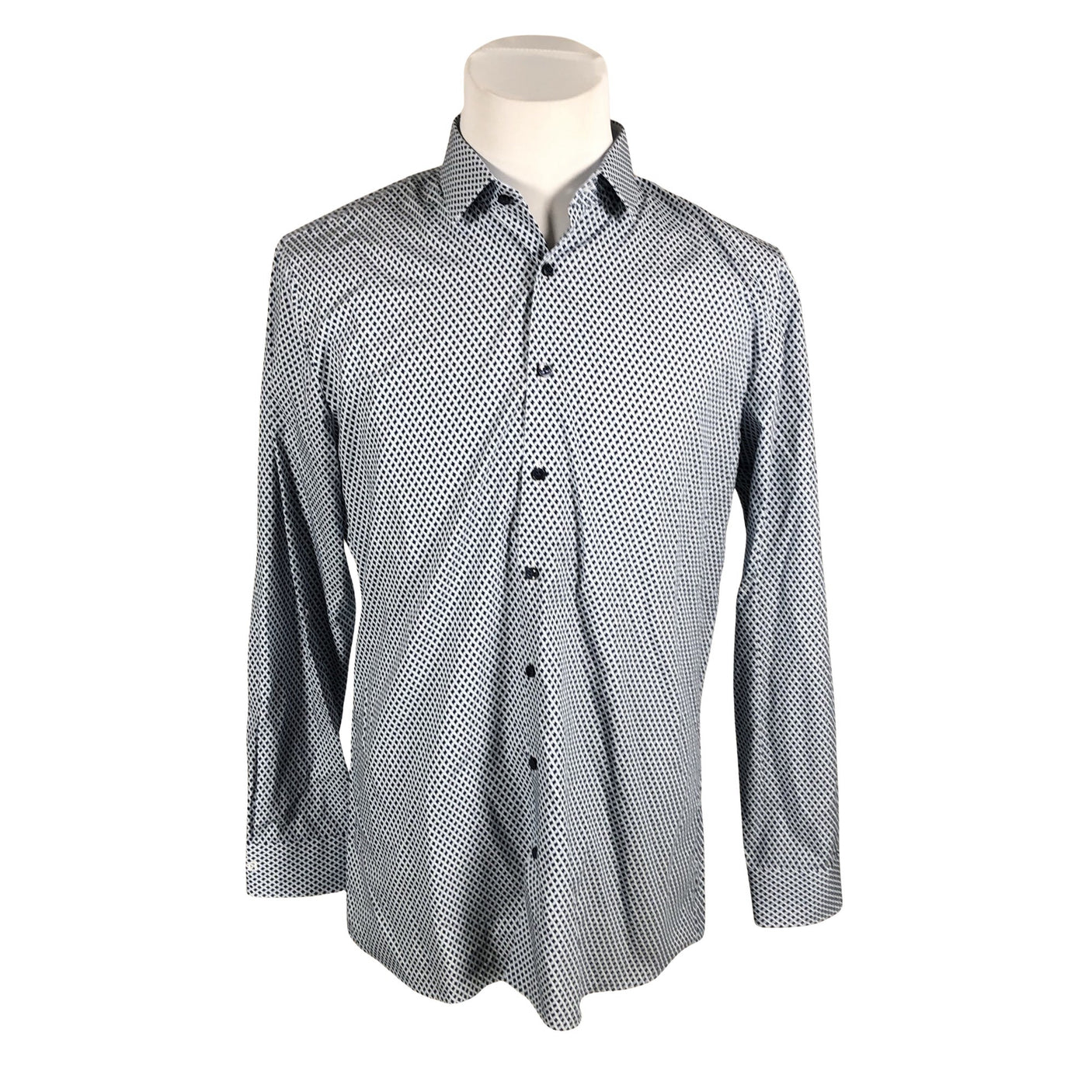Unisex Olymp - Collared shirt, size XL - Light blue (1)