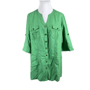 Unisex Kj Brand - Tunic, size 48 - Green (1)