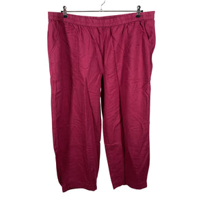 Unisex Gudrun Sjöden - Slacks, size 52 - Wine red (1)