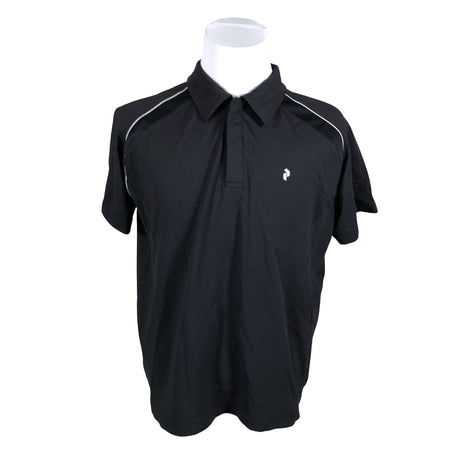 Unisex Peak Performance - Sports shirt, short sleeve, size XXL - Black ()