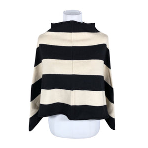 Unisex Marimekko - Poncho, size 38 - Black (1)