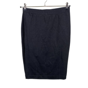 Unisex by Malene Birger - Tricot skirt, size 38 - Black (1)
