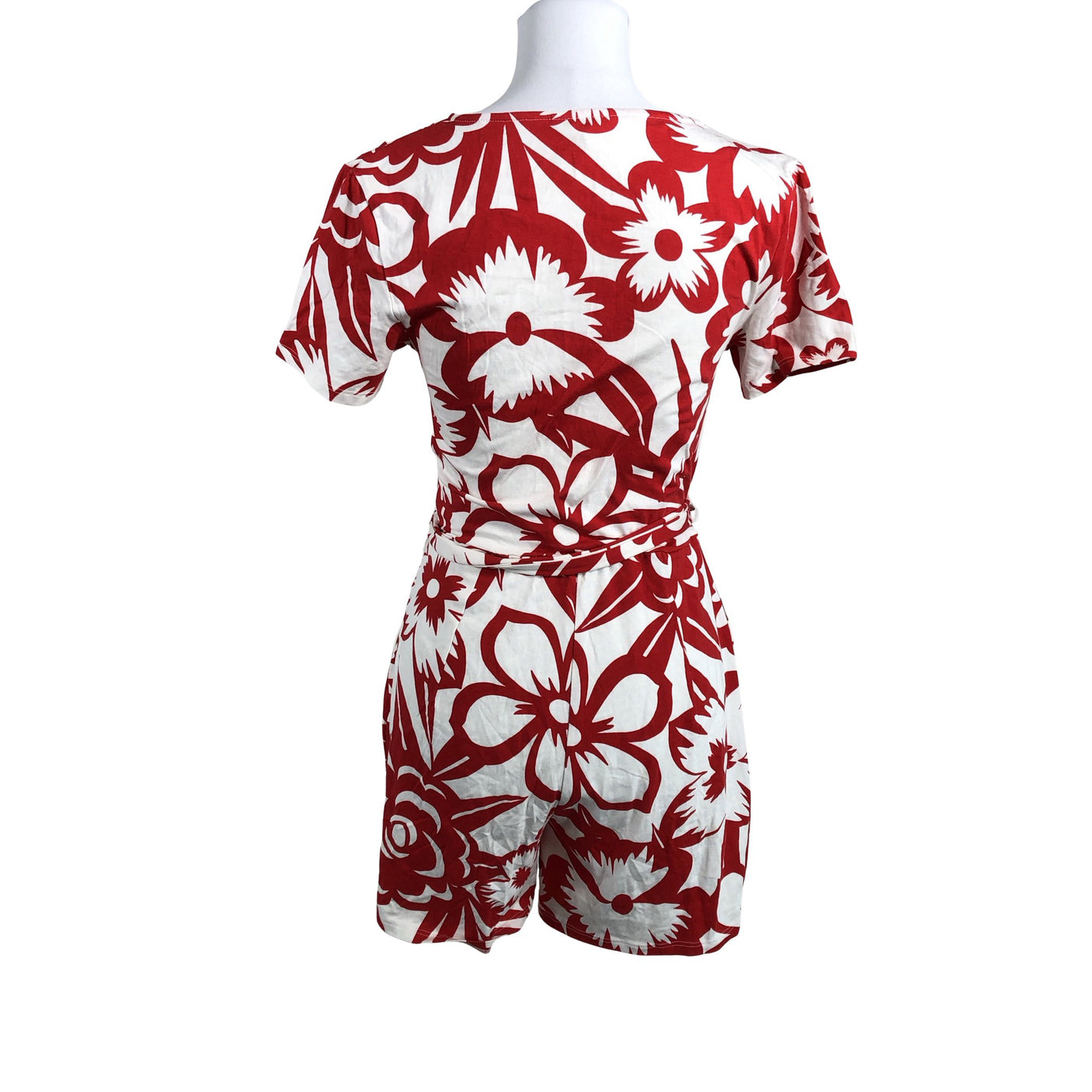 Unisex Boden - Short overalls, size 34 - Red (2)