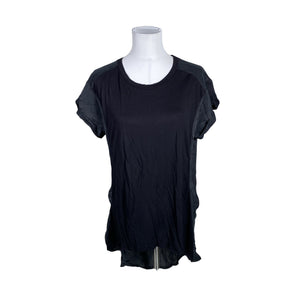 Unisex Caramelo - Short-sleeved blouse, size 38 - Black (1)