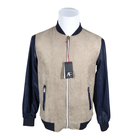 Unisex AC Made in Italy - Leather jacket, size M - Beige ()