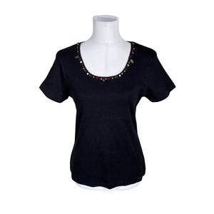 Unisex Diplodocus - T-shirt, size 38 - Black (1)