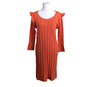 Unisex Odd Molly - Knit dress, size 40 - Orange (1)