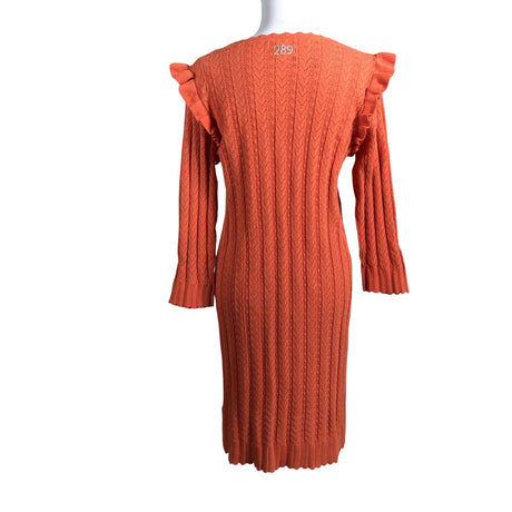 Unisex Odd Molly - Knit dress, size 40 - Orange (2)