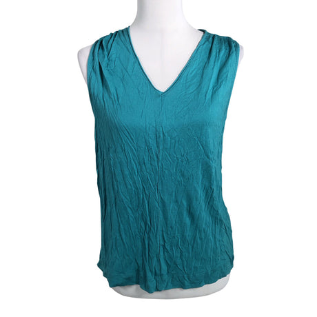 Unisex me&i - Tricot tank top, size 40 - Turquoise ()