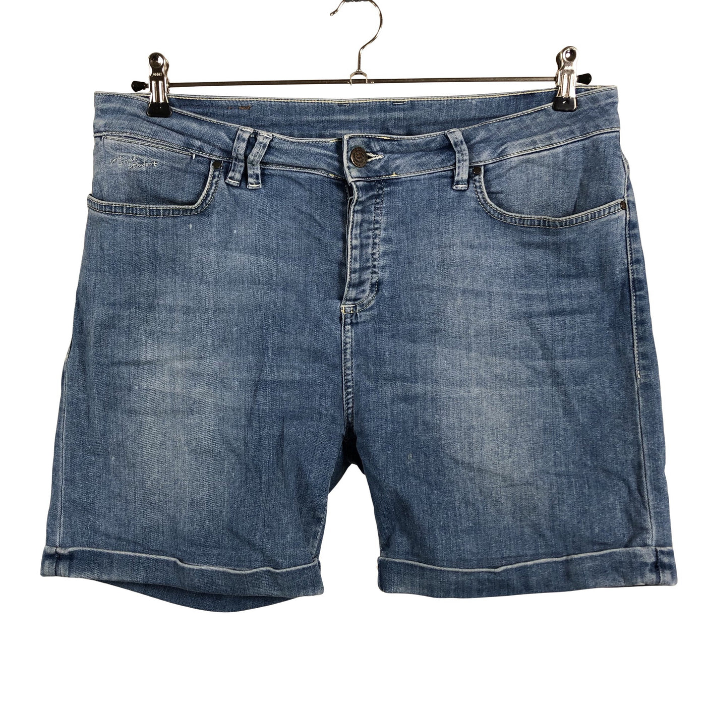 Unisex me&i - Denim shorts, size W31 - Light blue (1)