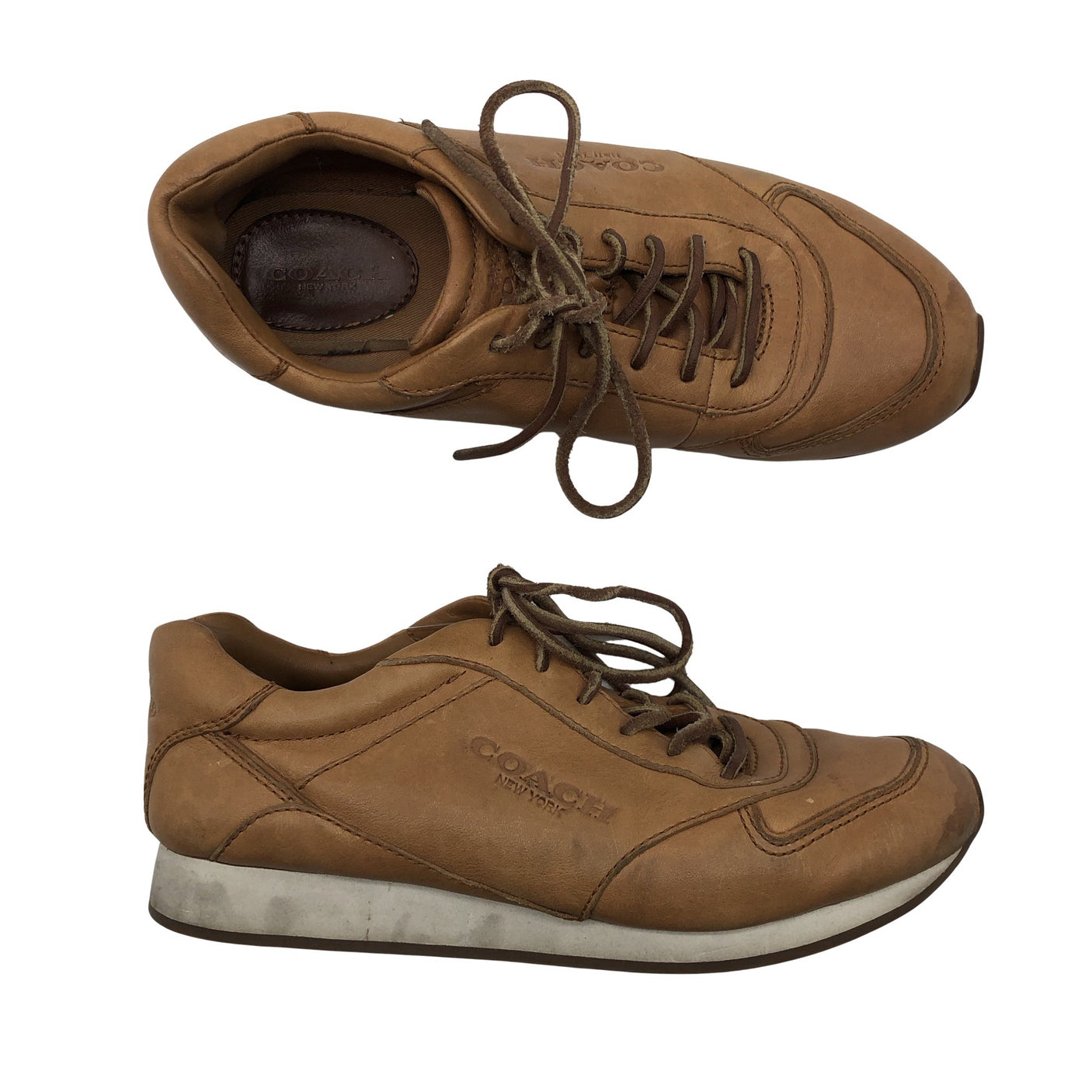Unisex Coach - Casual sneakers, size 36 - Brown (1)