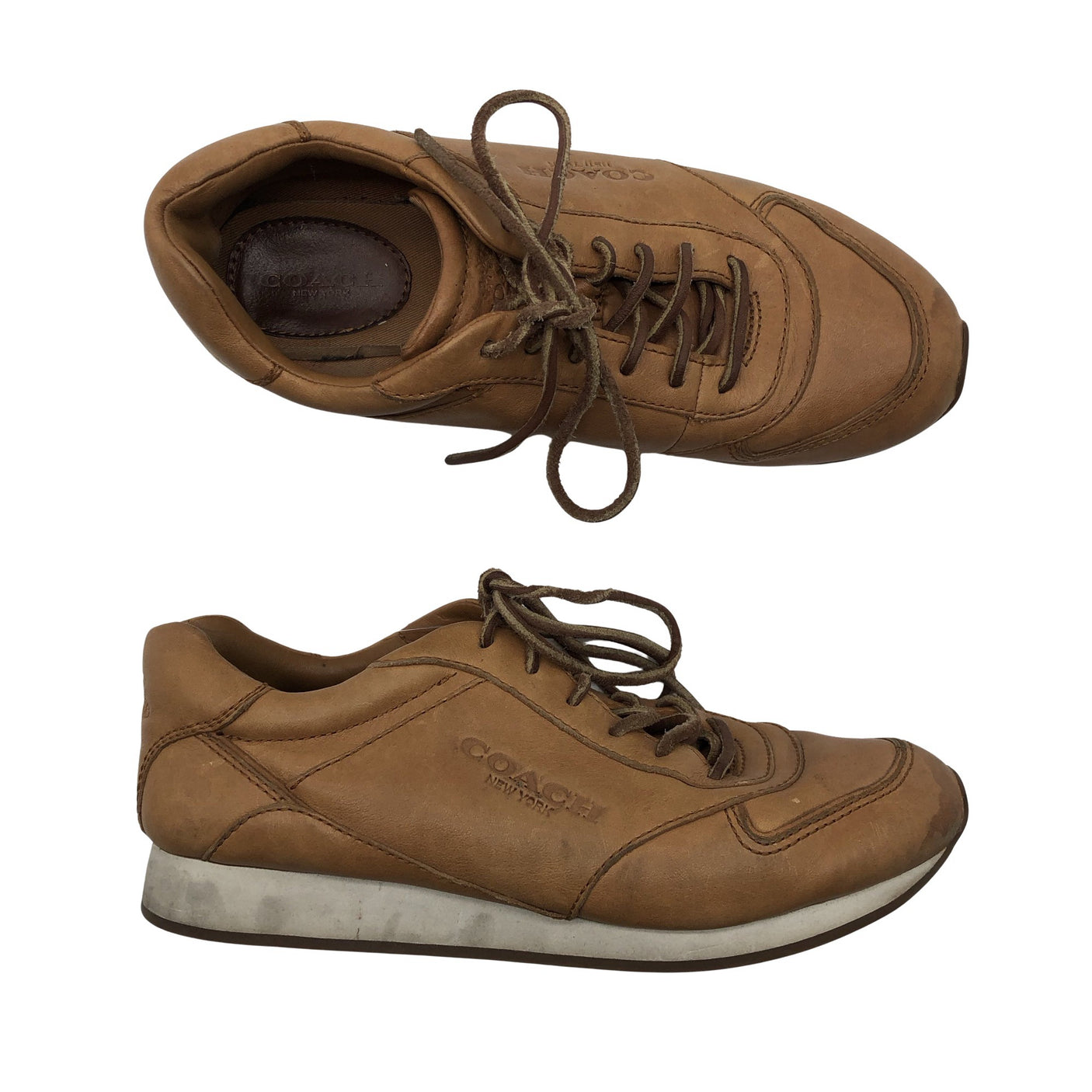 Unisex Coach - Casual sneakers, size 36 - Brown (2)