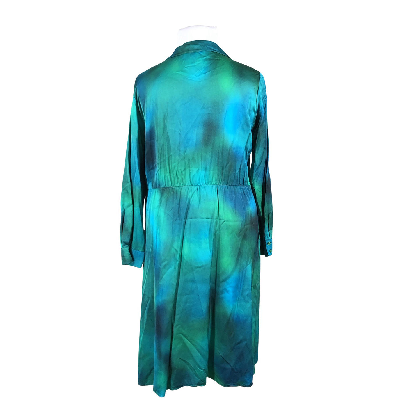 Unisex Gerry Weber - Schiffon dress, size 44 - Green (2)