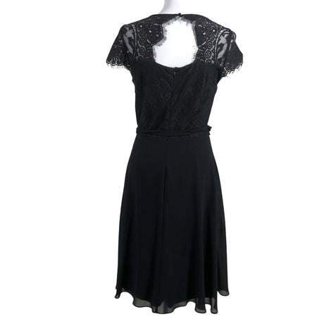 Unisex Esprit - Schiffon dress, size 40 - Black (2)