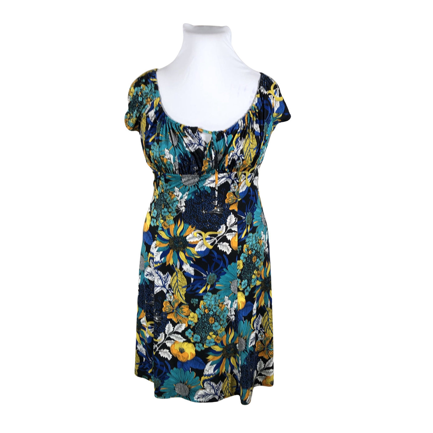 Unisex Protten - Schiffon dress, size 44 - Blue (1)