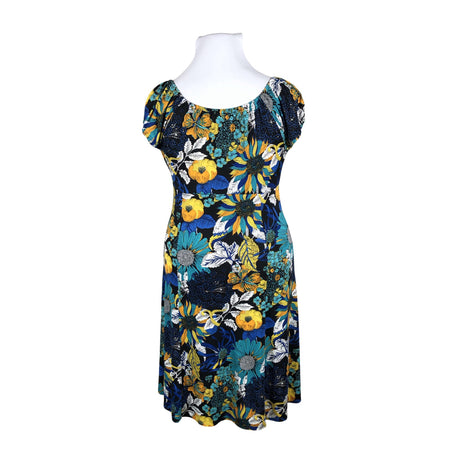 Unisex Protten - Schiffon dress, size 44 - Blue (2)