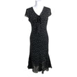 Unisex CHR - Schiffon dress, size 38 - Black ()