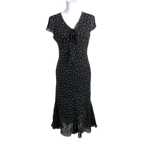 Unisex CHR - Schiffon dress, size 38 - Black ()