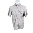 Unisex Vaude - Sports shirt, short sleeve, size M - Gray ()