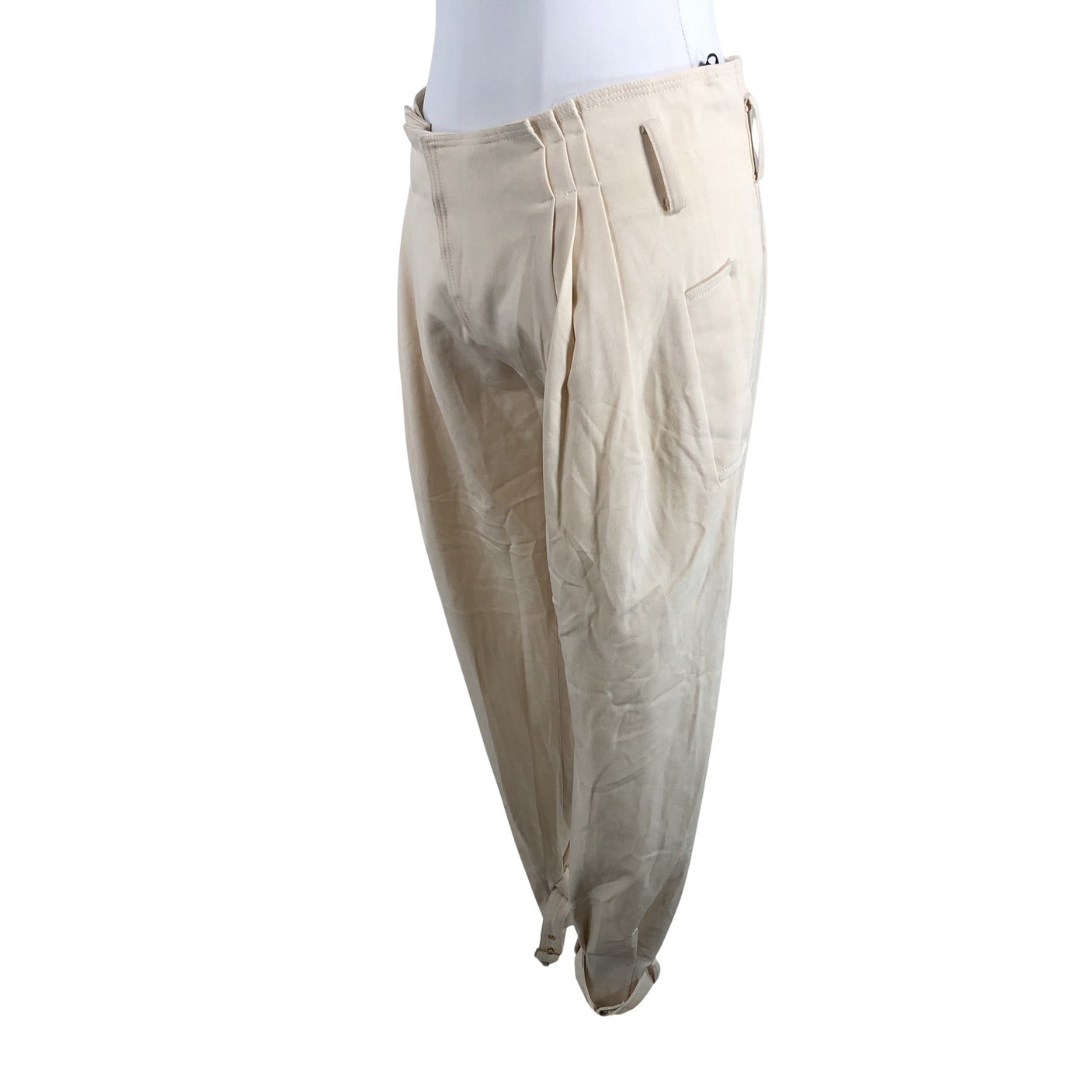 Unisex Elisabetta Franchi - Slacks, size 40 - Beige (3)