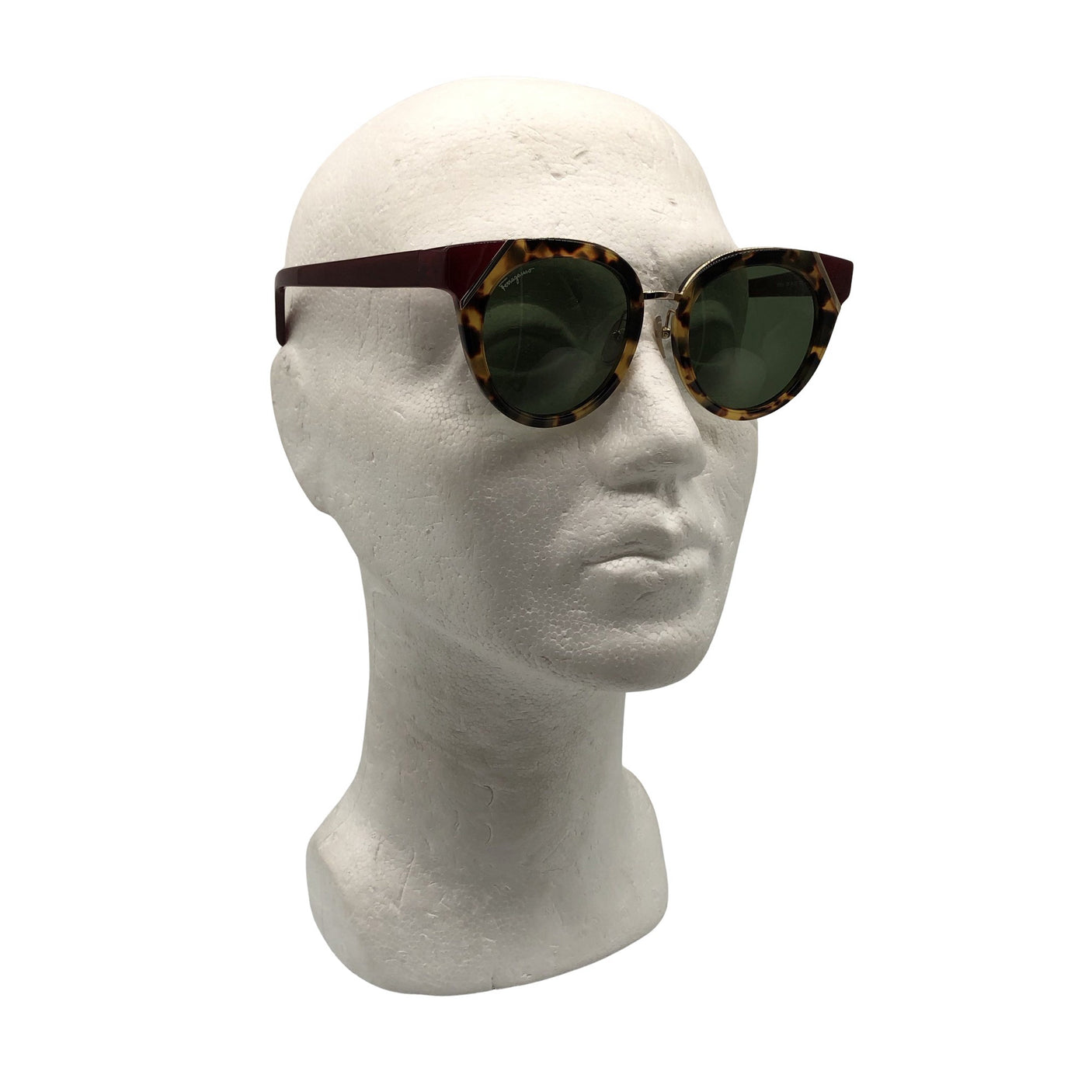 Unisex Salvatore Ferragamo - Sunglasses, size Ei kokoa - Wine red (2)