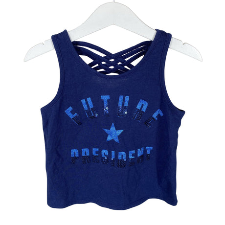 Unisex Epic Threads - Tricot tank top, size 104 - 110 - Blue ()