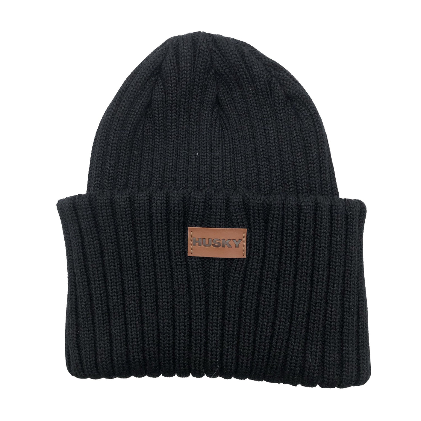 Unisex Husky - Winter beanie, size 54 - 56 cm - Black (1)