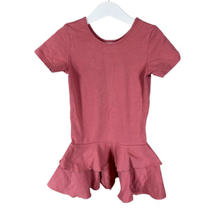 Unisex Gugguu - Tricot dress, size 122 - 128 - Light pink (1)