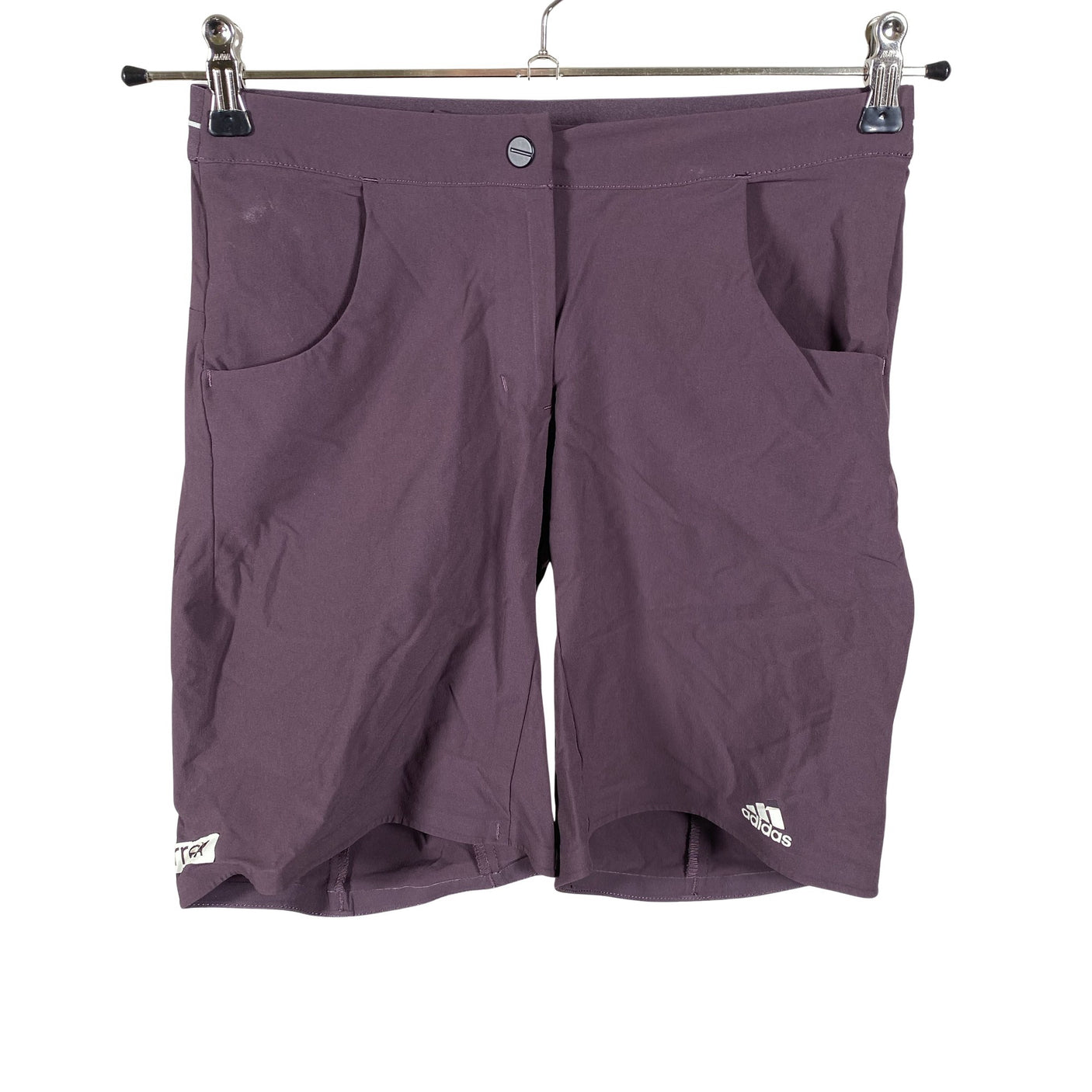 Unisex Adidas - Sports shorts, size 34 - Wine red (1)